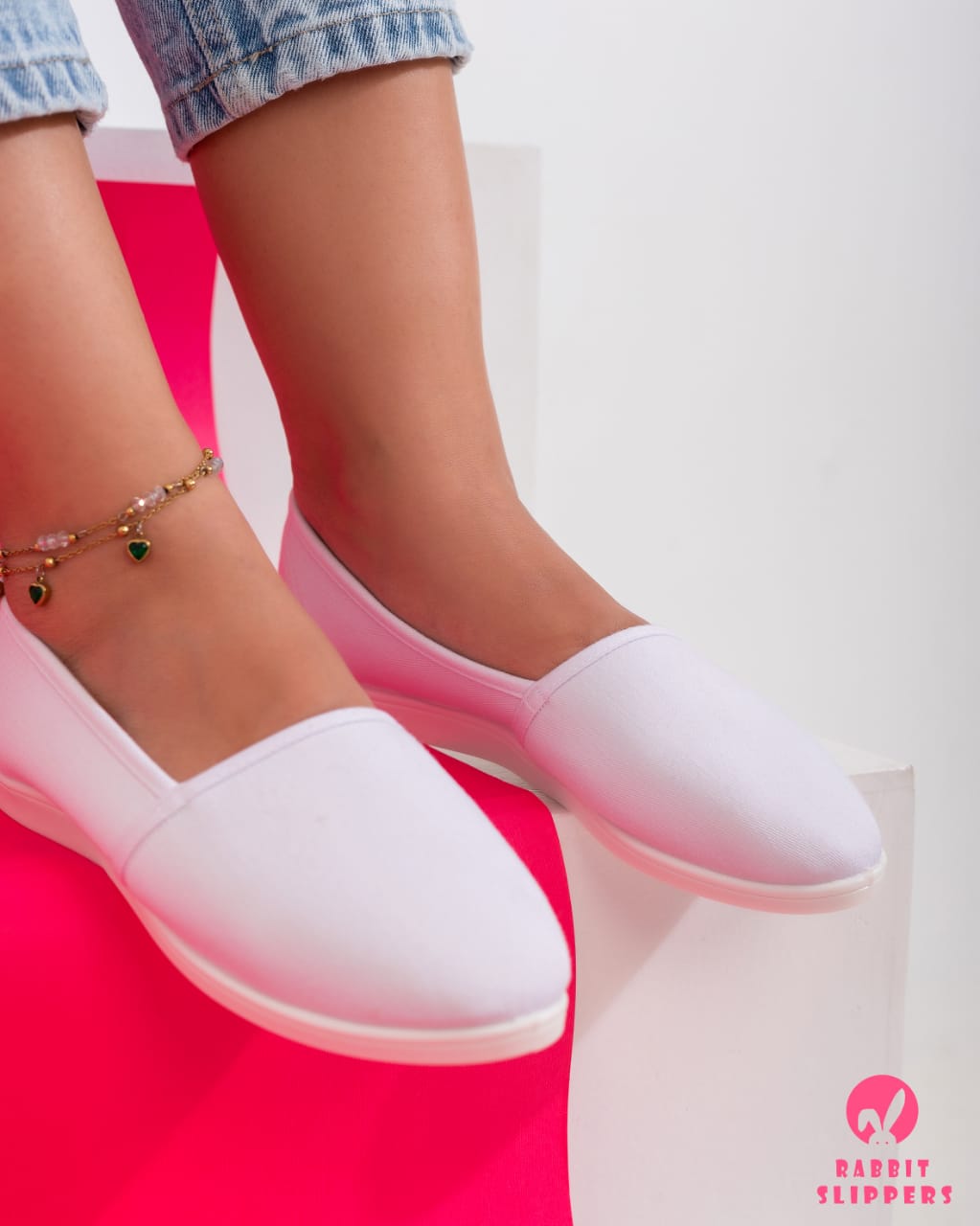 White Canvas Everyday Sneakers