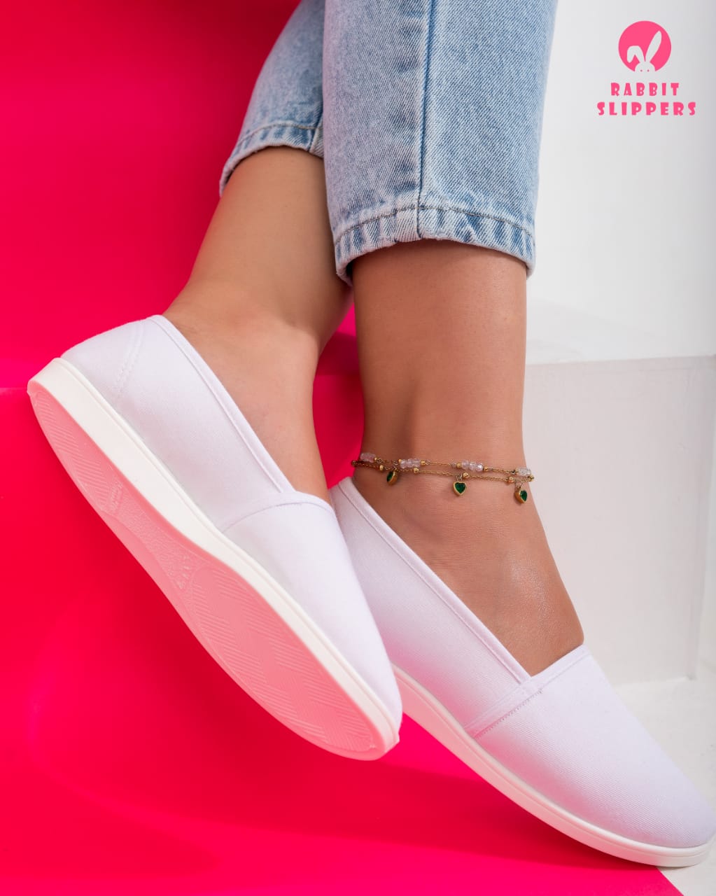 White Canvas Everyday Sneakers