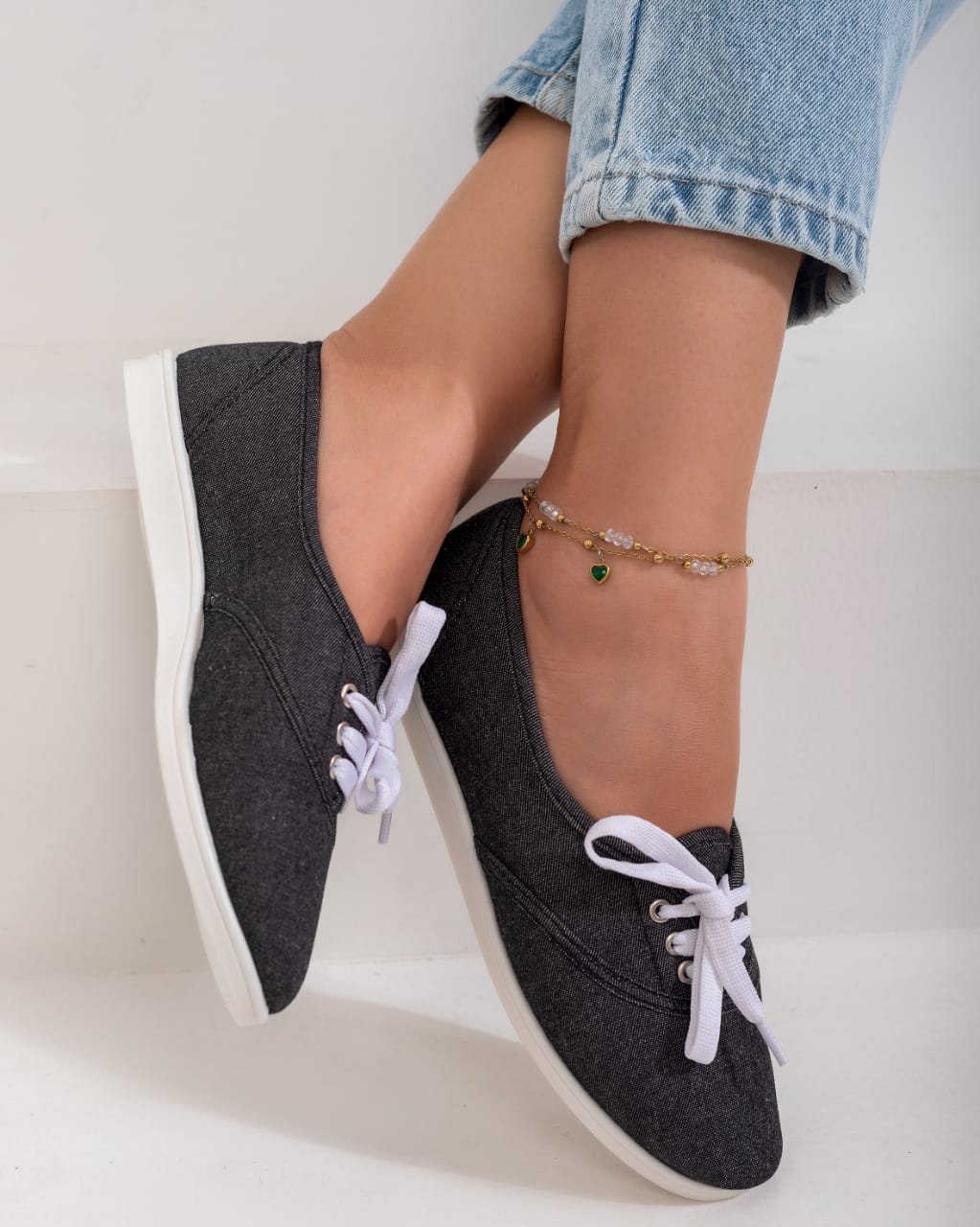 Dark Grey Canvas - Everyday Sneakers